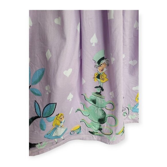 Hot Topic Retro Disney Alice in Wonderland Lavender Tea Party Dress – Size M - Picture 7 of 16